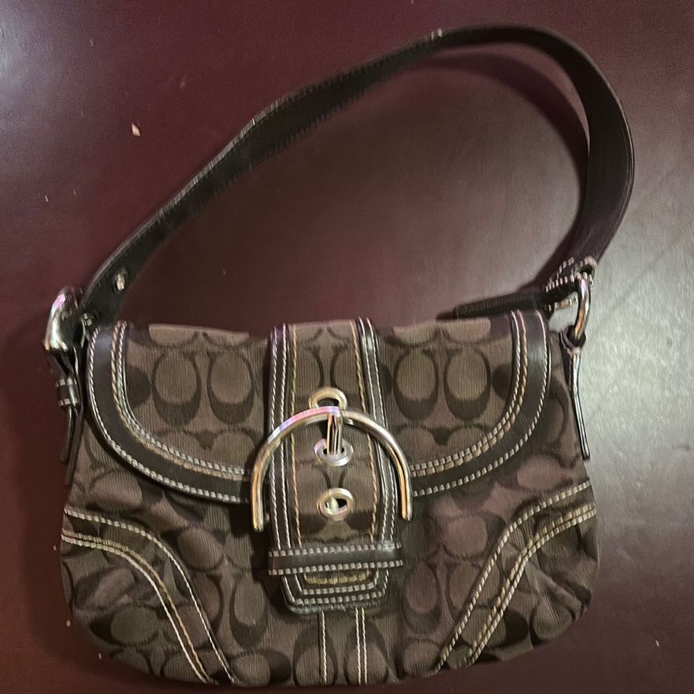 Coach Brown Shoulder Bag